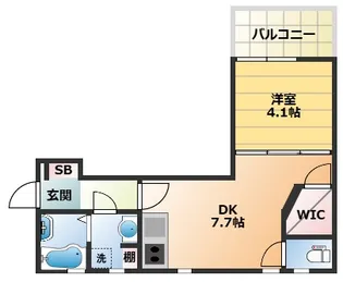 MAISON A MA FACON【1階】の間取り