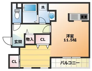 Casa Viento【2階】の間取り