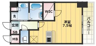 大阪府大阪市住之江区安立1丁目【マンション】の間取り