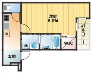フジパレス西住之江ウエスト【103号室】の間取り