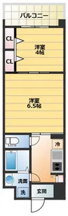大阪府大阪市西成区玉出西2丁目【マンション】の間取り