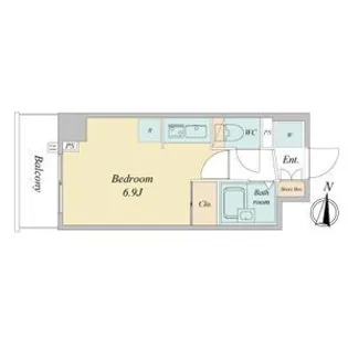 愛知県名古屋市瑞穂区惣作町1丁目【マンション】の間取り