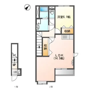 レジェンド【2階】の間取り