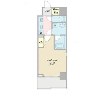 愛知県名古屋市瑞穂区高辻町【マンション】の間取り