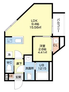 パティーナ新瑞橋【2階】の間取り