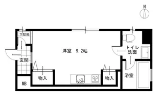 ARATAMA Base【3階】の間取り