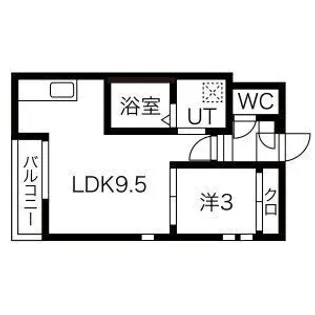 愛知県名古屋市南区平子2丁目【アパート】の間取り