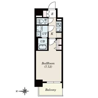 愛知県名古屋市瑞穂区神穂町【マンション】の間取り