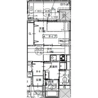 愛知県名古屋市熱田区六番2丁目【マンション】の間取り