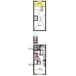 愛知県名古屋市熱田区神宮3丁目【アパート】の間取り