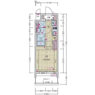愛知県名古屋市瑞穂区瑞穂通1丁目【マンション】の間取り