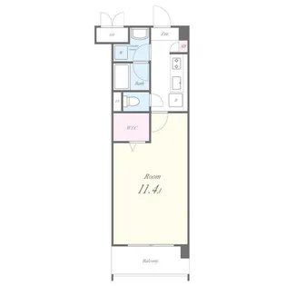 愛知県名古屋市瑞穂区石田町1丁目【マンション】の間取り