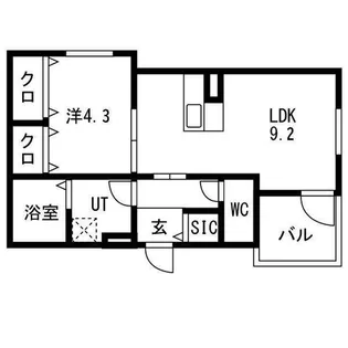 愛知県名古屋市昭和区広見町1丁目【アパート】の間取り