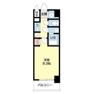 S-RESIDENCE堀田駅前futur(フチュール)【4階】の間取り