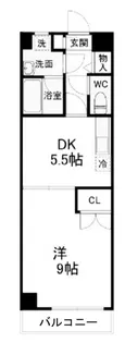 ロジェ桜本町【502号室】の間取り