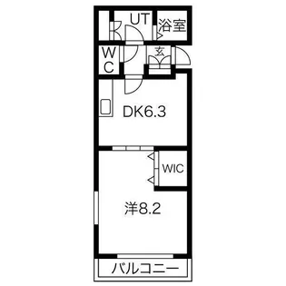 La Verite ノムラⅠ【3階】の間取り