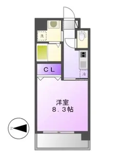 プランセス新瑞橋【1階】の間取り