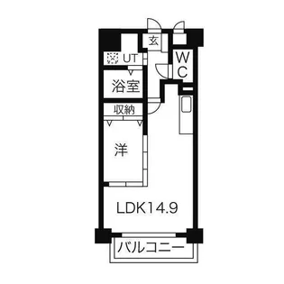 セレブランド堀田駅前【4階】の間取り