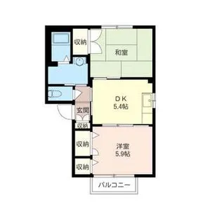 【シャーメゾン】アンビションT・I【202号室】の間取り