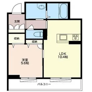 【シャーメゾン】マギーヴィレ【302号室】の間取り