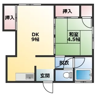 アンビション道場【202号室】の間取り