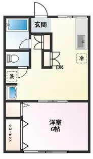 フレンドハイツ【201号室】の間取り