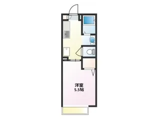 グランメゾン【208号室】の間取り