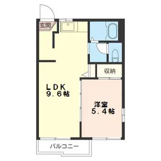 【シャーメゾン】ハイツ大下第三【201号室】の間取り