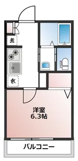 【シャーメゾン】ドリーミオ【103号室】の間取り