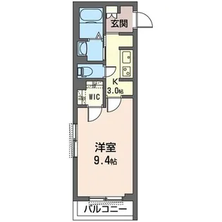【シャーメゾン】フォレナ レジデンス【312号室】の間取り