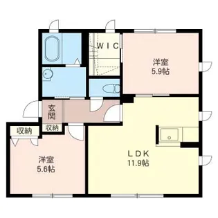 【シャーメゾン】グラン・シャリオB棟【101号室】の間取り