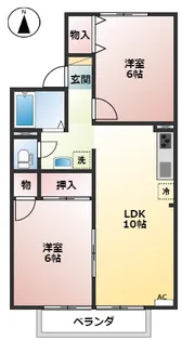 マーベラス林【1階】の間取り