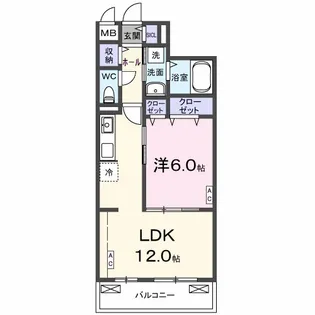 エムズステージⅧ【2階】の間取り