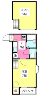 K&Y井尻弐番館【102号室】の間取り