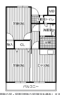 ヴィラホスピット【3階】の間取り