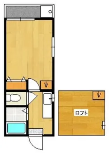 モアハイツ横手B棟【203号室】の間取り