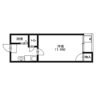 千歳ハイツ【102号室】の間取り