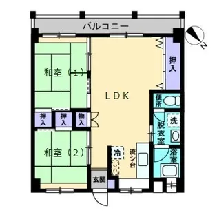 世利ビル【603号室】の間取り