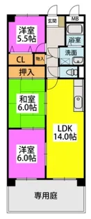 ソシア15【4階】の間取り