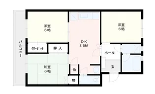 かみわたりビル【4階】の間取り
