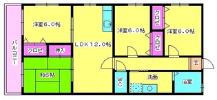 グレイスハイム弥永【4階】の間取り