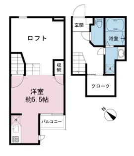 CB井尻ボヌールヴァンテ【1階】の間取り