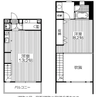 Link・F2【2階】の間取り