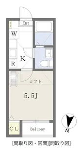 福岡県福岡市博多区諸岡4丁目【アパート】の間取り