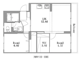 ミネルヴァ曰佐【403号室】の間取り