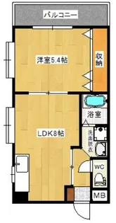 TNアルテミス【3階】の間取り