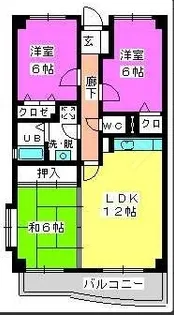 シーラ・プラッツ【2階】の間取り