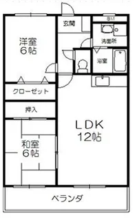 ノーブルコート21【203号室】の間取り