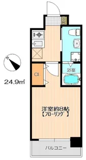 ストリクト井尻 【6階】の間取り
