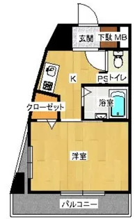 福岡県福岡市南区井尻1丁目【マンション】の間取り